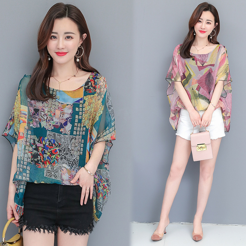法式時尚雪纺衫