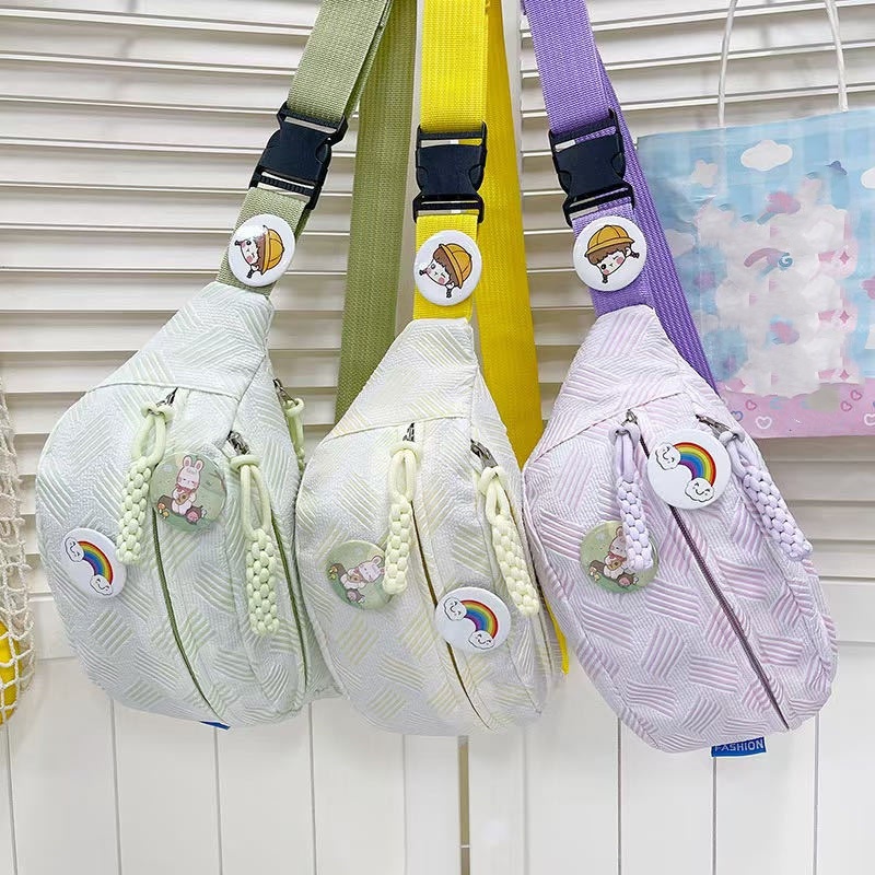 日韩式休閒腰包