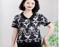 洋氣印花短袖