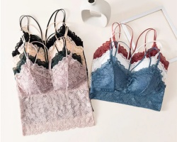 美背帶胸墊背心